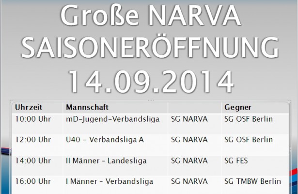 Großer Saisonauftakt in der Gürtelstraße, kommt vorbei!!!