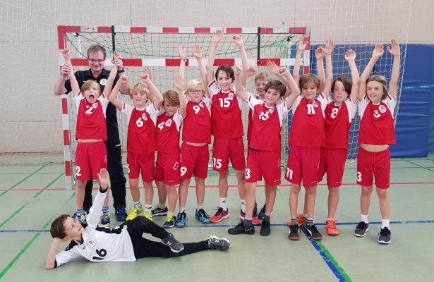 mE-Jugend II erfolgreich beim Staffeltag